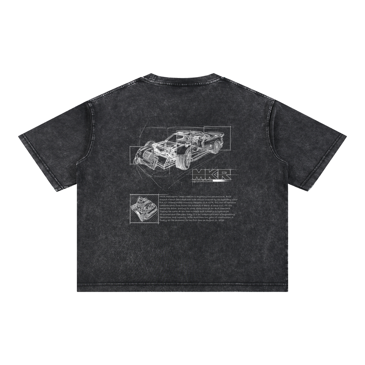 Mineral Wash Boxy Cotton T-Shirt