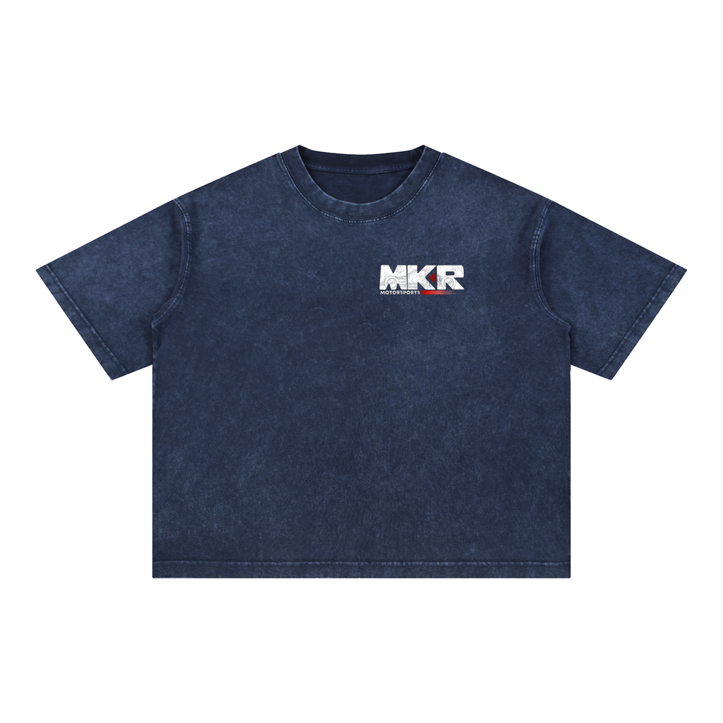 Mineral Wash Boxy Cotton T-Shirt