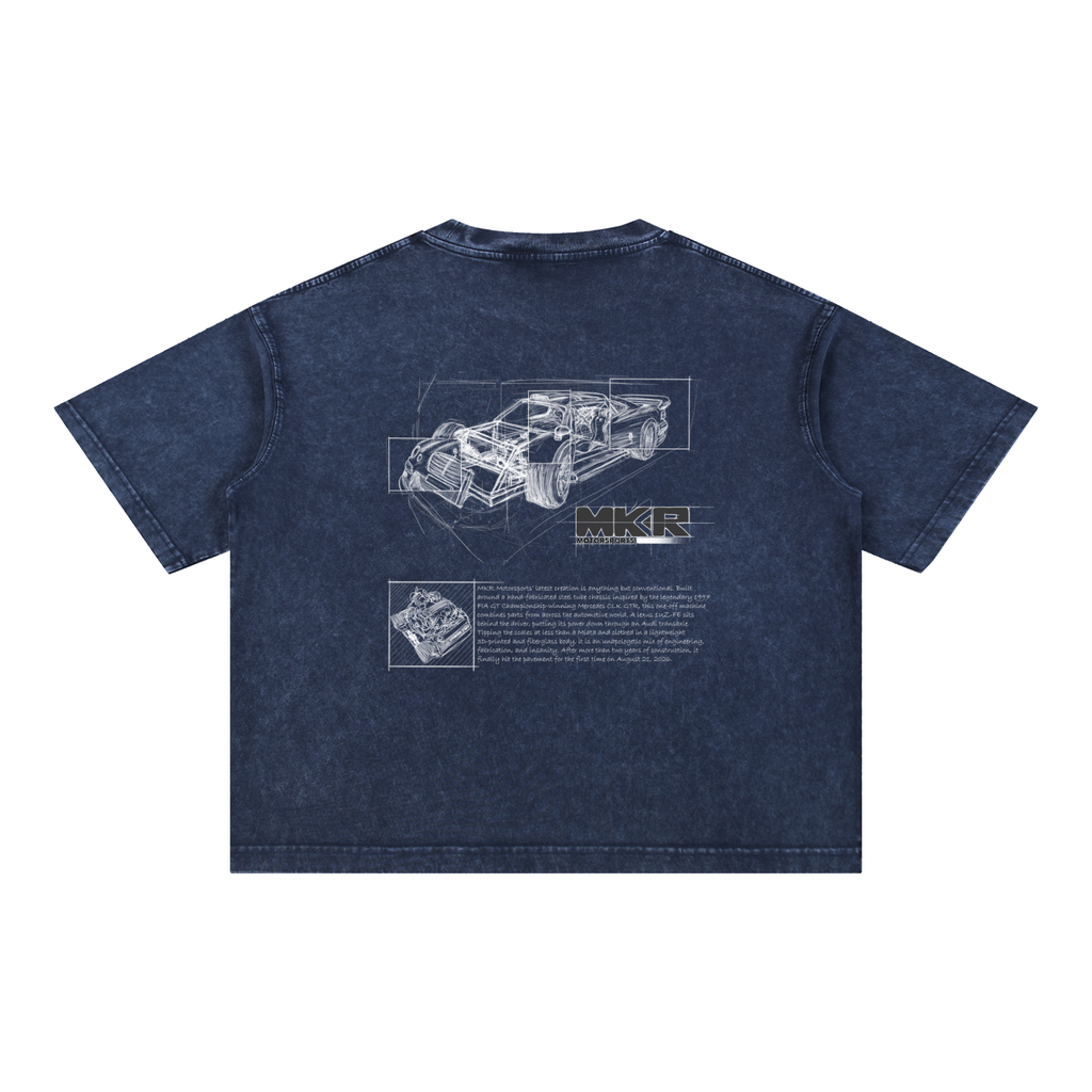 Mineral Wash Boxy Cotton T-Shirt